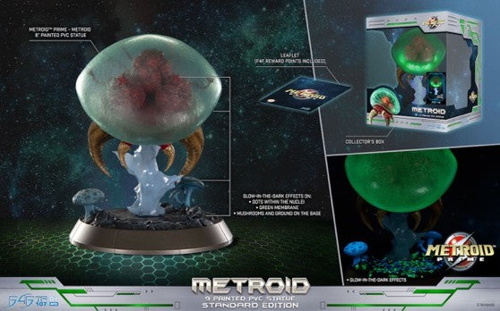 Metroid Prime/Metroid PVC Statue