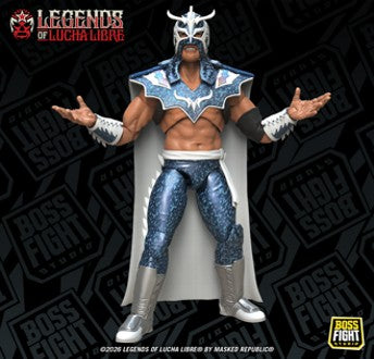 Légende de Lucha Libre/Ultimo Dragon 1/12 Figurine d'action holographique déco Ver.