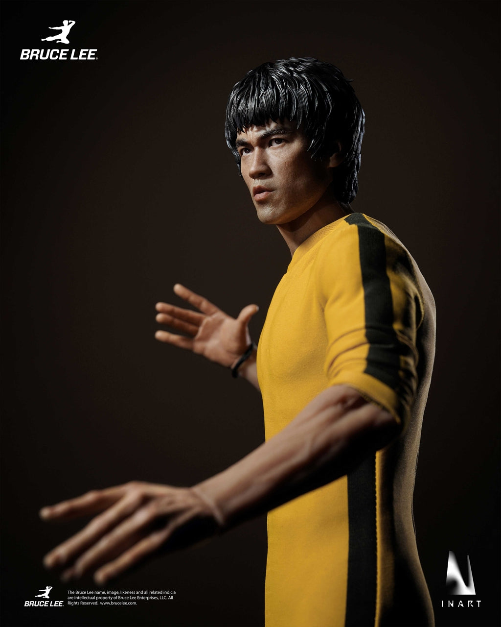 【INART】ブルース・リー(イエロー・ジャンプスーツ)1/6スケール フィギュア