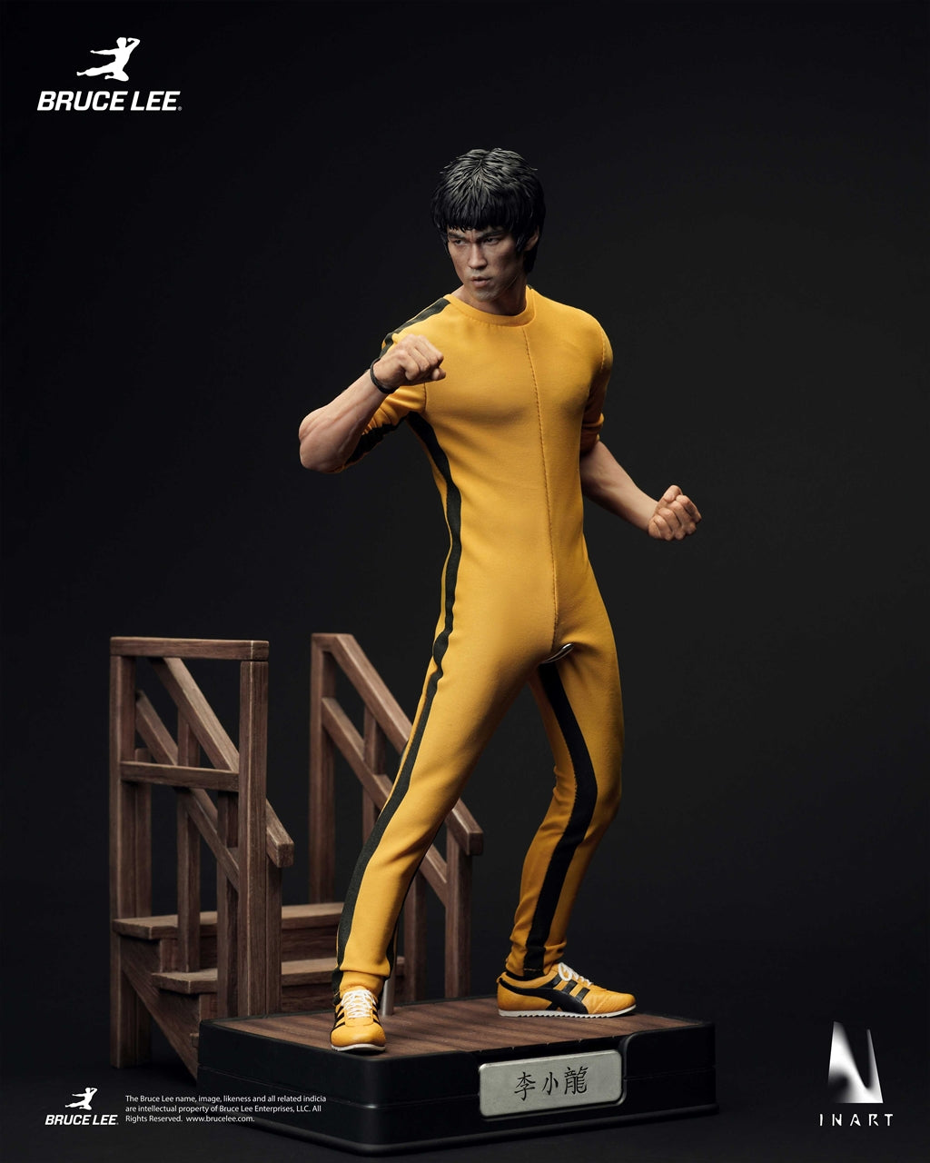 【INART】ブルース・リー(イエロー・ジャンプスーツ)1/6スケール フィギュア