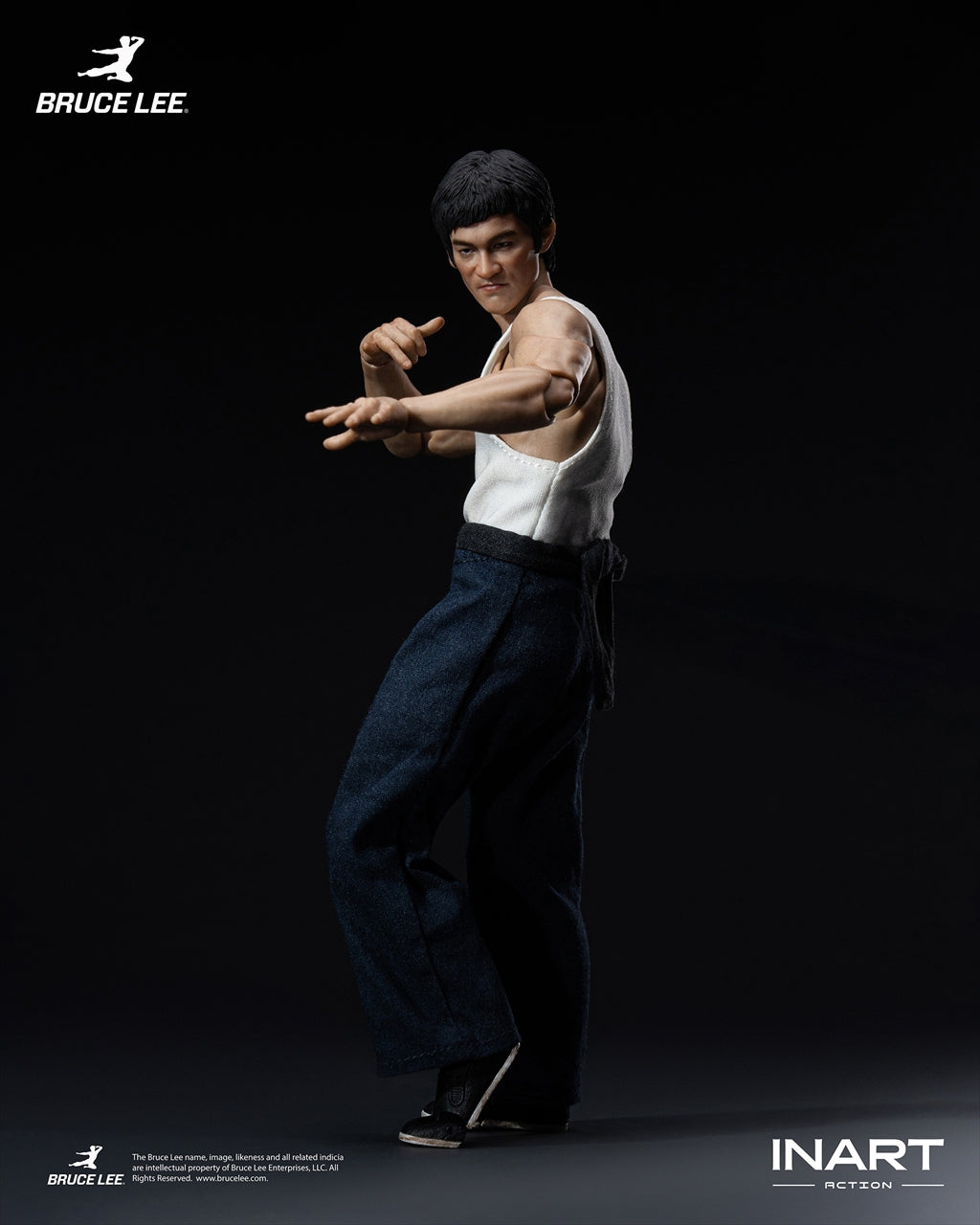 【INART】INART Action(インアート・アクション)― ブルース・リー(カンフー衣装)1/12スケール アクションフィギュア