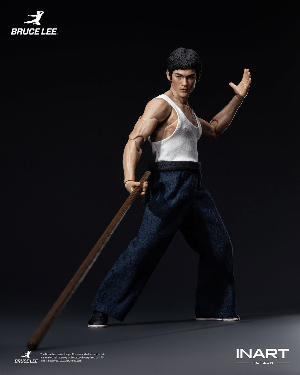【INART】INART Action(インアート・アクション)― ブルース・リー(カンフー衣装)1/12スケール アクションフィギュア