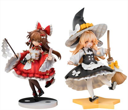 Reverse Palm Spirit Touhou Project Reimu Hakurei & Marisa Kirisame Complete Figure