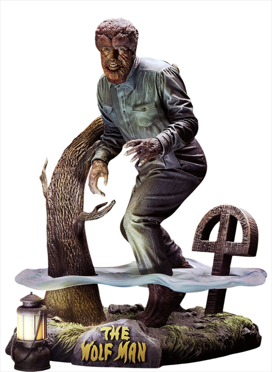 1/8 Scale Lon Chaney Jr. as Werewolf Model Kit