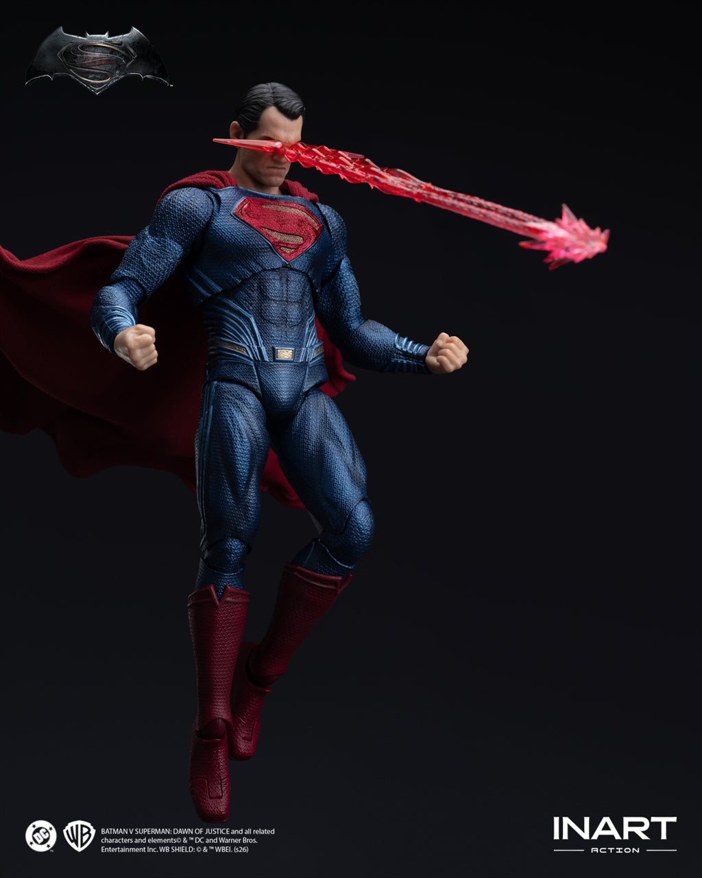 【INART】INART Action(インアート・アクション)―『バットマン vs スーパーマン ジャスティスの誕生』スーパーマン アクションフィギュア