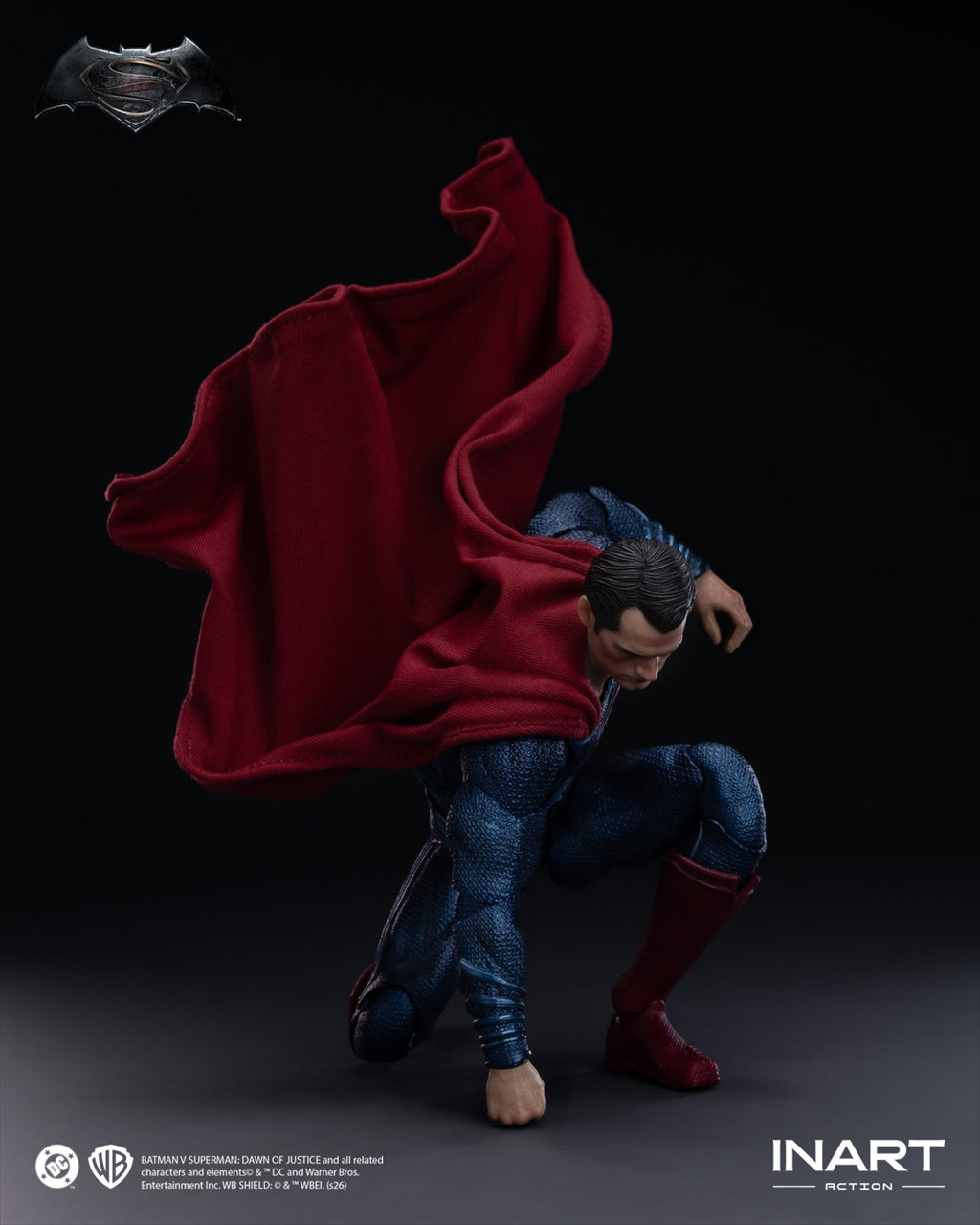 【INART】INART Action(インアート・アクション)―『バットマン vs スーパーマン ジャスティスの誕生』スーパーマン アクションフィギュア