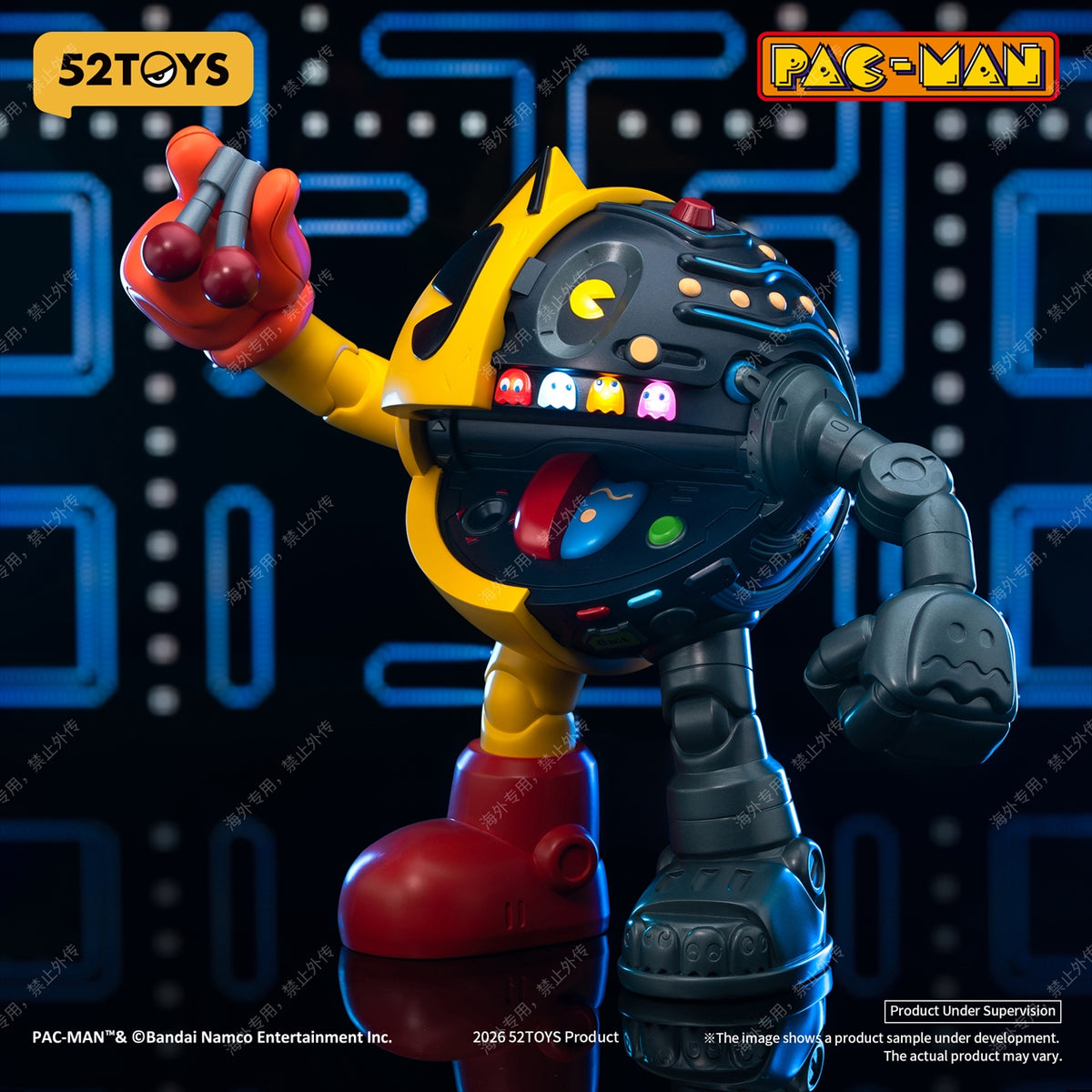 【52TOYS】52TOYS パックマン サイボーグ プレミアム コレクティブルスタチュー