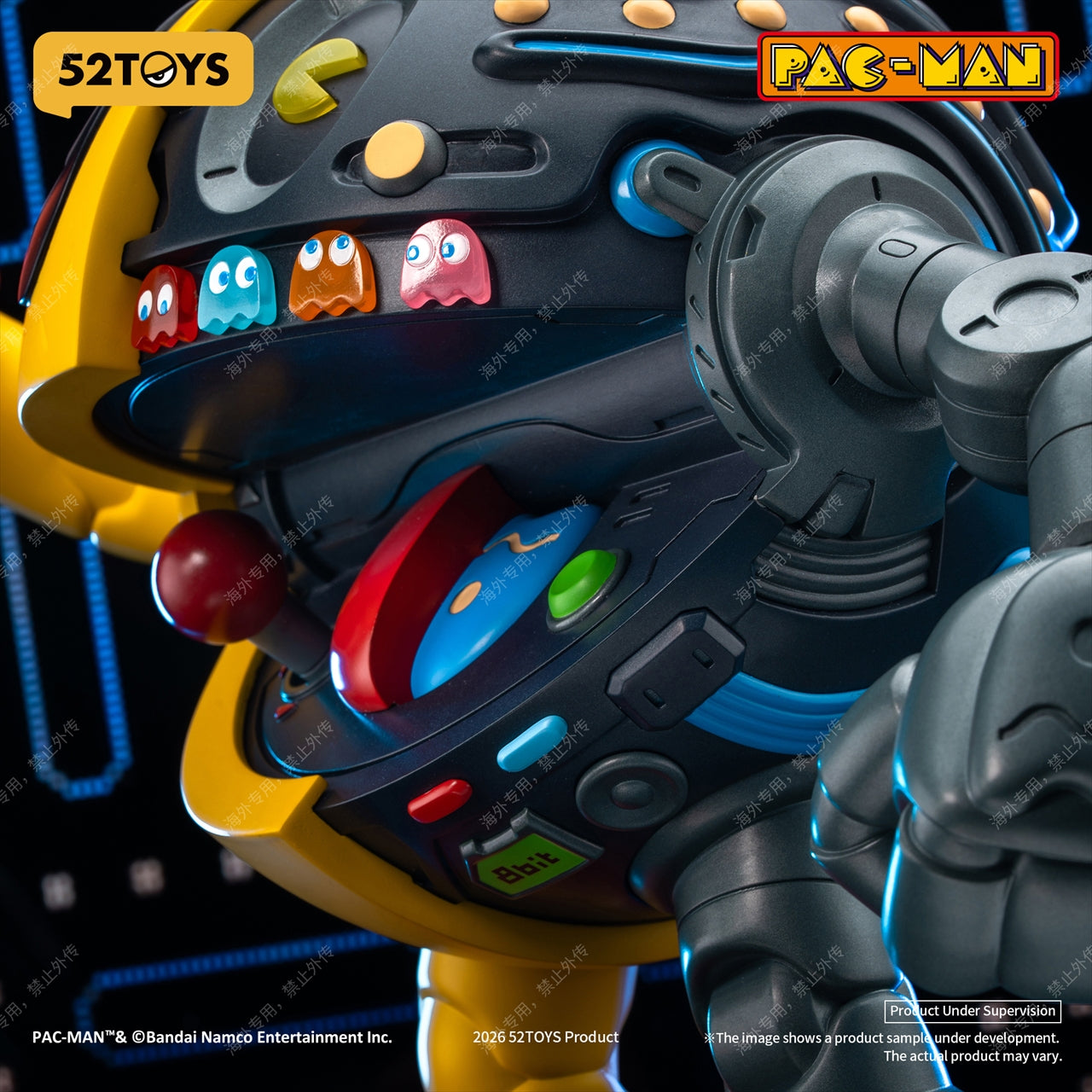 【52TOYS】52TOYS パックマン サイボーグ プレミアム コレクティブルスタチュー