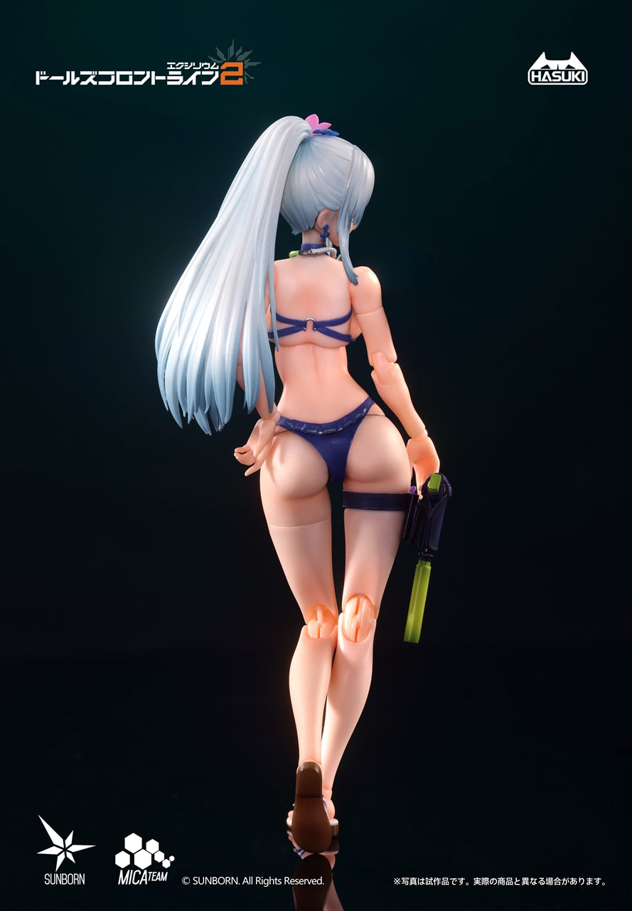 art de poche PA013 Poupées Frontline 2 : Excilium Kurukai Aoki Kiseki Ver. Version régulière 1/12 Figurine terminée