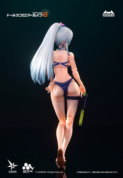 art de poche PA013 Poupées Frontline 2 : Excilium Kurukai Aoki Kiseki Ver. Version régulière 1/12 Figurine terminée