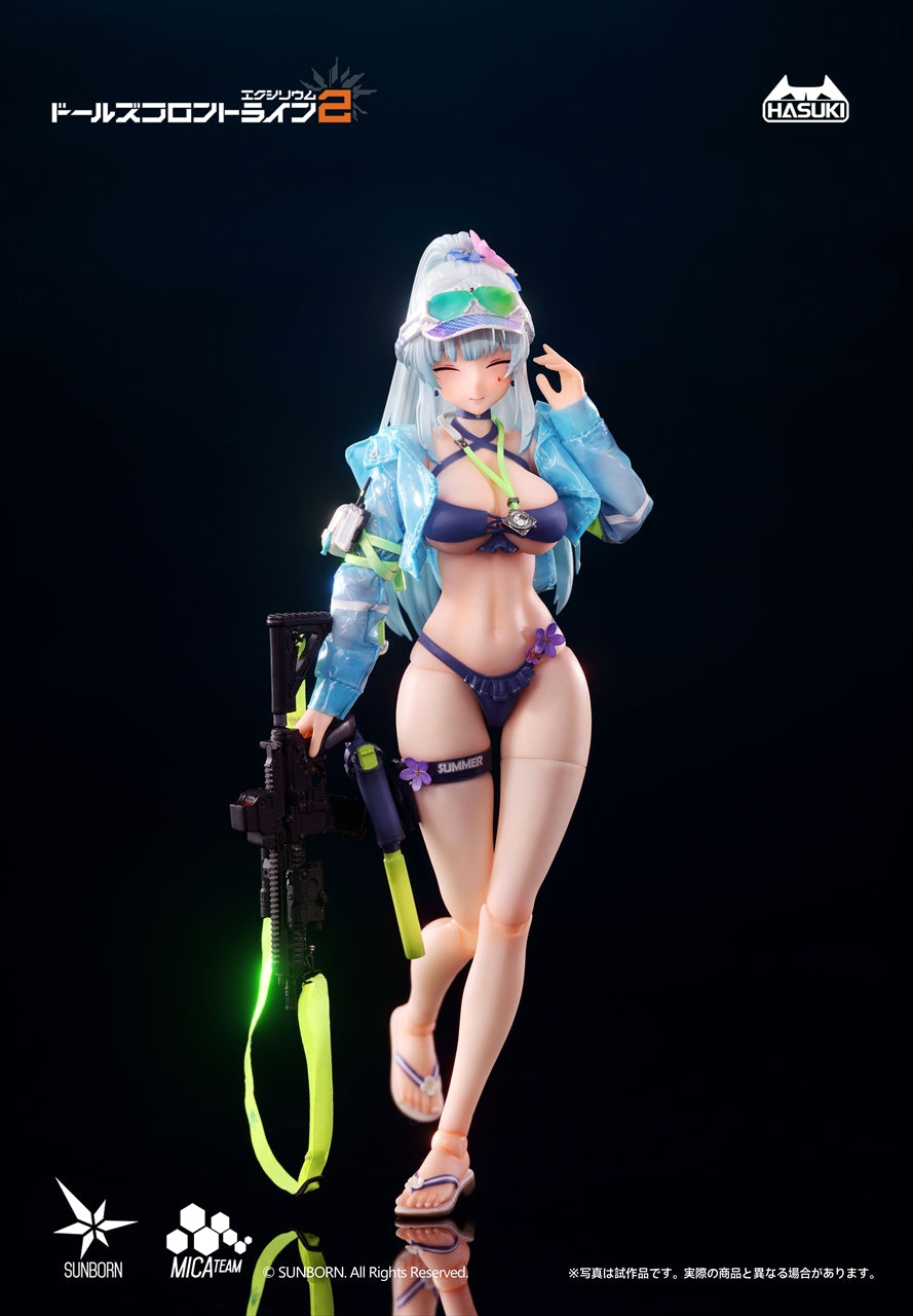art de poche PA013 Poupées Frontline 2 : Excilium Kurukai Aoki Kiseki Ver. Version régulière 1/12 Figurine terminée