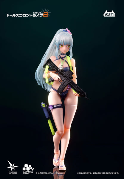 art de poche PA013 Poupées Frontline 2 : Excilium Kurukai Aoki Kiseki Ver. Version régulière 1/12 Figurine terminée