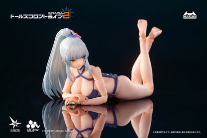 art de poche PA013 Poupées Frontline 2 : Excilium Kurukai Aoki Kiseki Ver. Version régulière 1/12 Figurine terminée