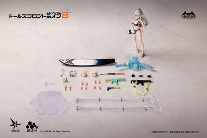 art de poche PA013 Poupées Frontline 2 : Excilium Kurukai Aoki Kiseki Ver. Version régulière 1/12 Figurine terminée