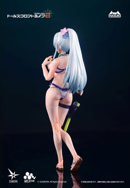 【HASUKI】pocket art PA013 ドールズフロントライン2：エクシリウム クルカイ 蒼き軌跡Ver. 豪華版 1/12 完成品アクションフィギュア