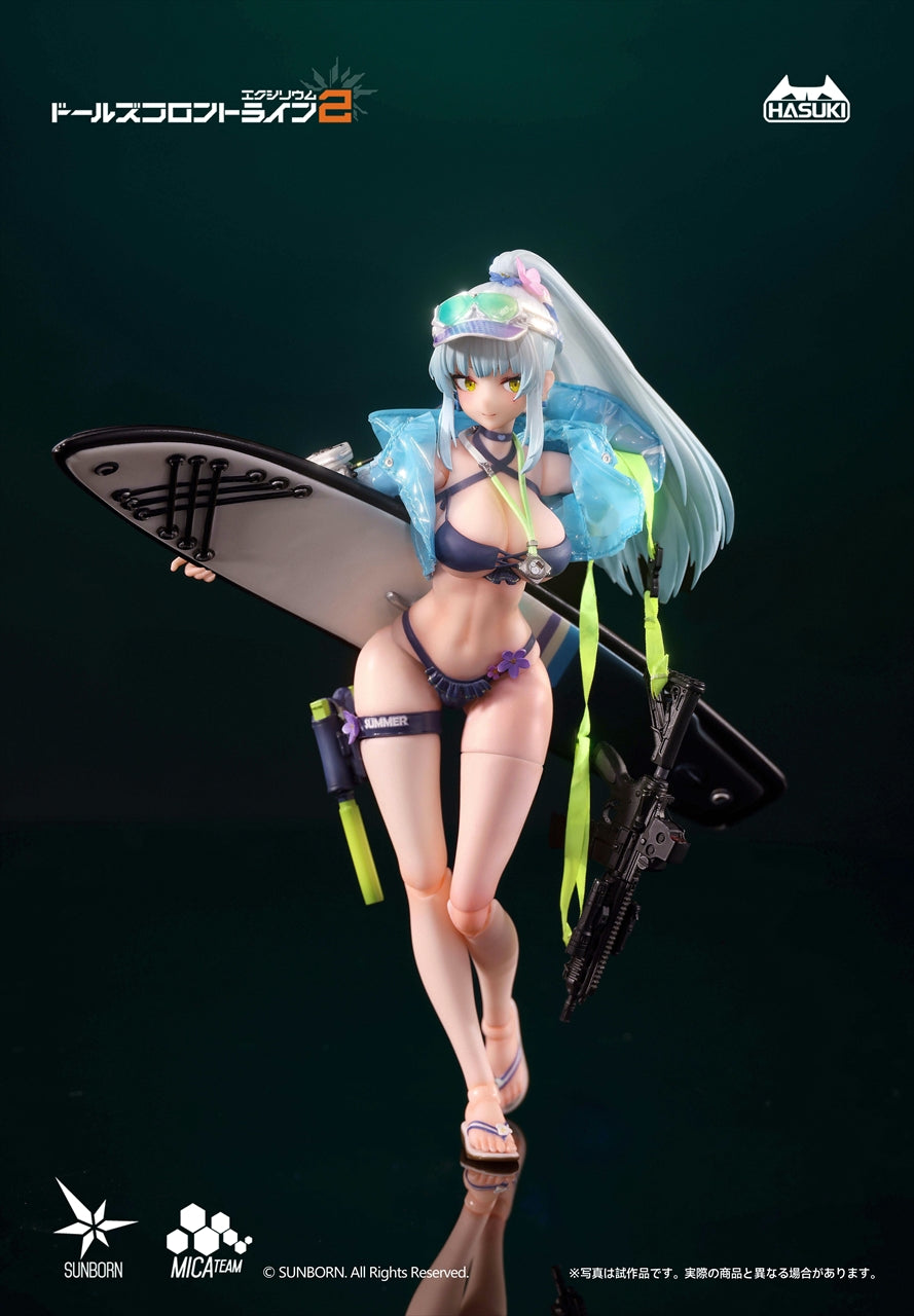 【HASUKI】pocket art PA013 ドールズフロントライン2：エクシリウム クルカイ 蒼き軌跡Ver. 豪華版 1/12 完成品アクションフィギュア
