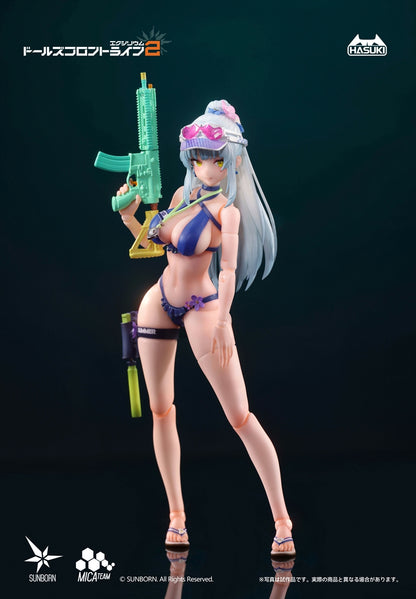 【HASUKI】pocket art PA013 ドールズフロントライン2：エクシリウム クルカイ 蒼き軌跡Ver. 豪華版 1/12 完成品アクションフィギュア