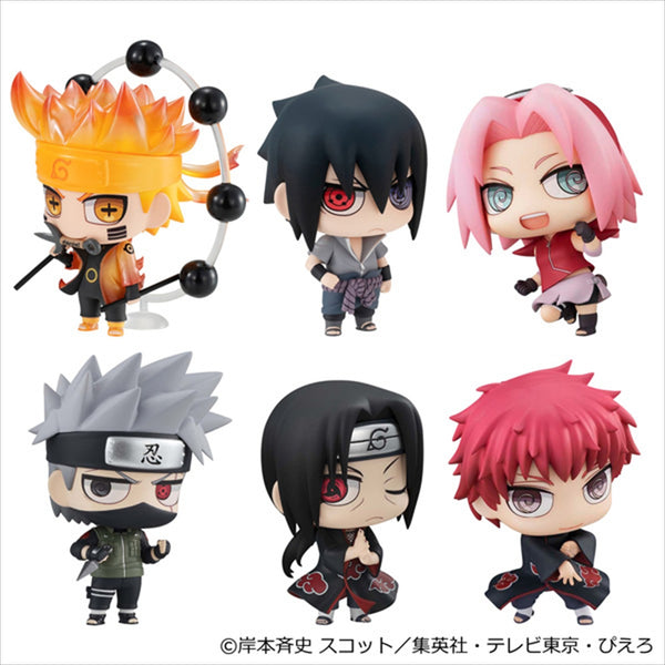 【メガハウス】ちみメガシリーズ NARUTO-ナルト- 疾風伝 マスコットコレクション【1】 1BOX入数：6