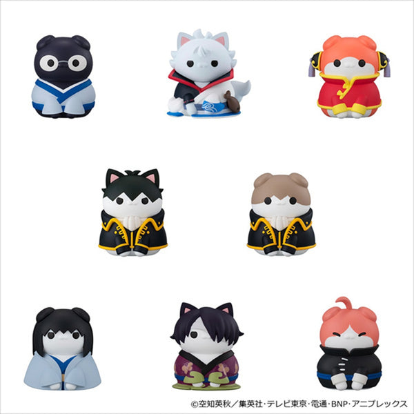 【メガハウス】MEGA CAT PROJECT 銀魂 にゃん魂 ニャンニャンいっちゃうぜコノヤロー編 1BOX入数：8