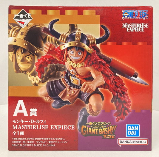 Bandai Spirits Kuji One Piece -Elbaf Arc- GIANT BASH!! Vol.1 A-Prize Monkey D Luffy MASTERLISE EXPIECE