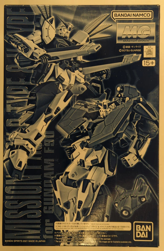 Bandai Spirits MG 1/100 Bandai Namco Gundam F90 Mission Pack R Type & V Type