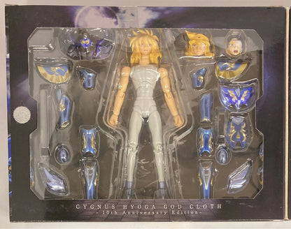 Bandai Saint Seiya Myth Cloth Masami Kurumada Cygnus Hyoga God Cloth 10th Anniversary Edition