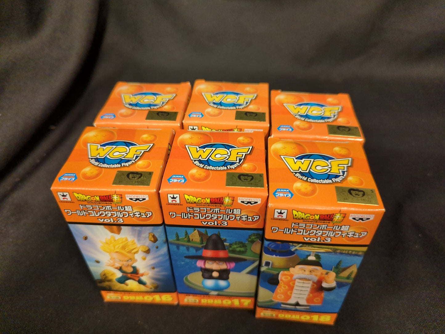 Banpresto WCF Dragon Ball Super vol.3 Complete 6 Type Set