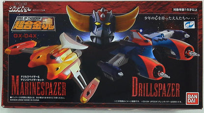 Bandai Soul of Chogokin GX04X Drill and Marine Spazer set