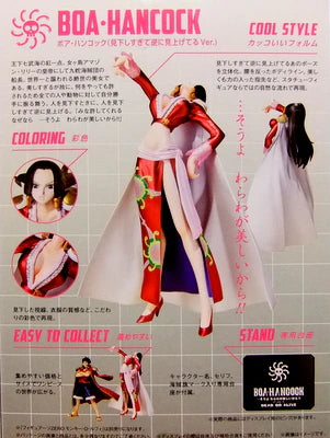 Bandai Figuarts ZERO One Piece Ver that too look down Hancock looking up in reverse