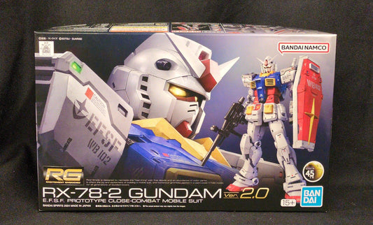 BANDAI SPIRITS RG 1/144 Mobile Suit Gundam RX-78-2 Gundam Ver.2.0 Reprint 40