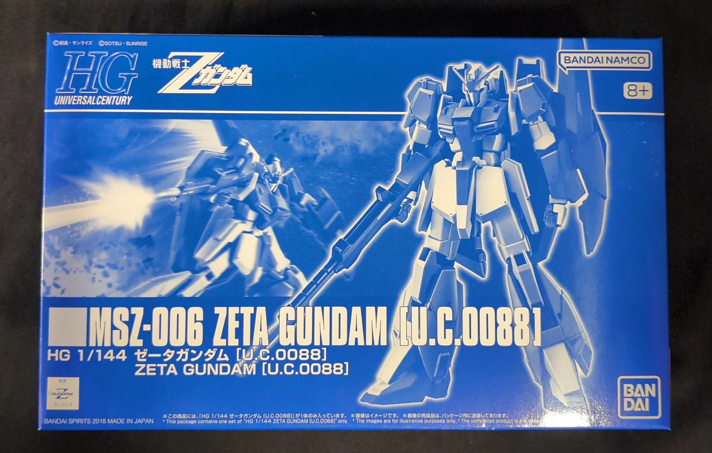 Bandai Spirits HGUC 1/144 Bandai Namco version Zeta Gundam [UC0088]