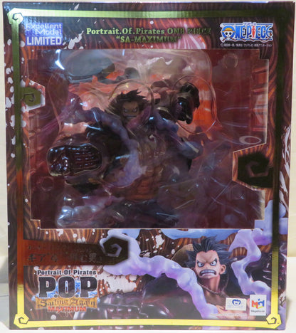 MegaHouse POP LIMITED EDITION SA-MAXIMUM Monkey D Luffy Gear 4 Bouncing Man