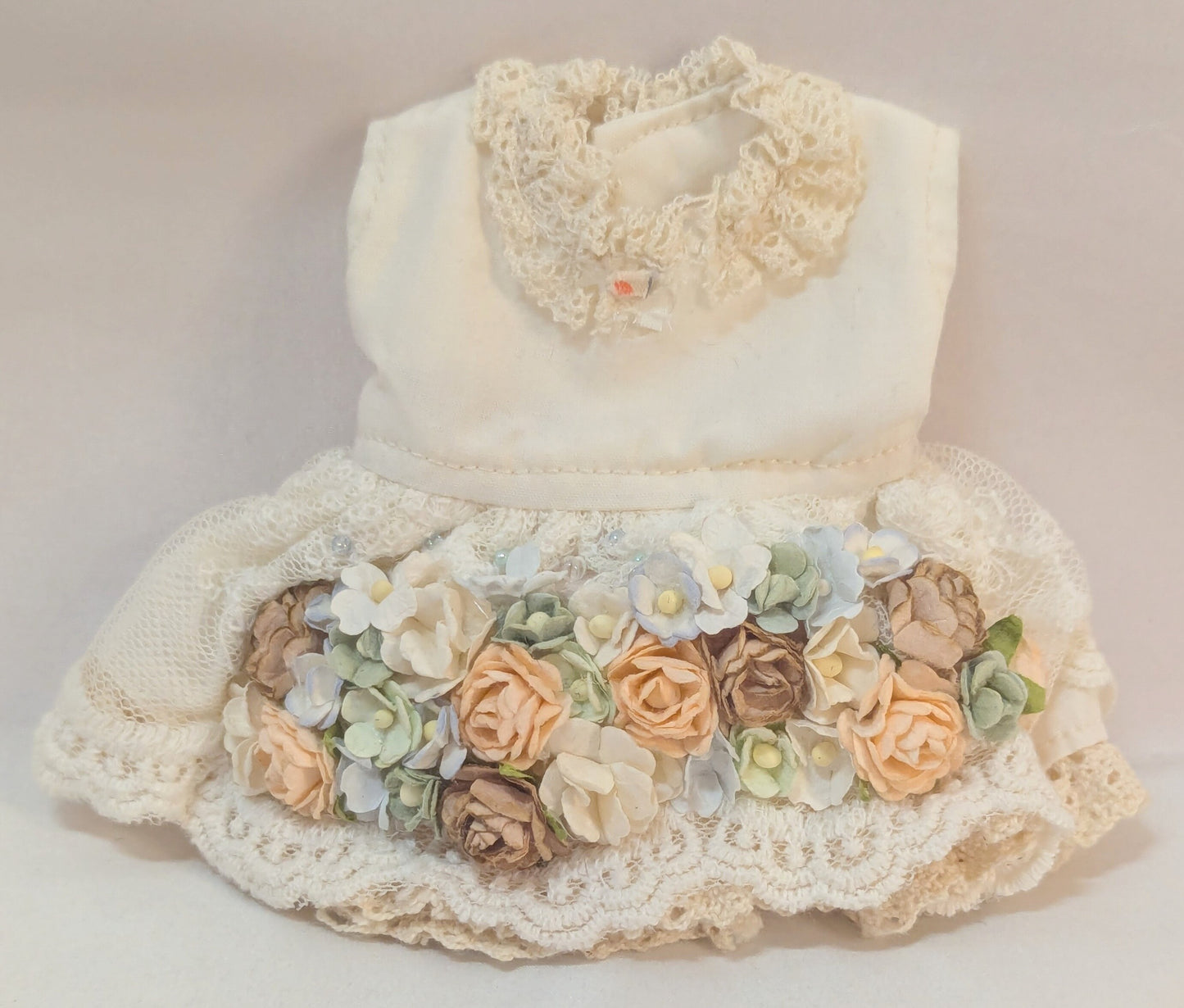 Doll Outfit 30cm Size (YoSD, etc.) White Dress