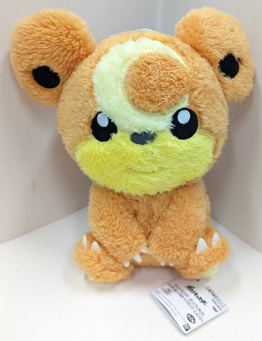 Bandai Spirits Warm and Relaxing Large Huge Stuffed Toy Pikachu Teddiursa Pokemon Teddiursa