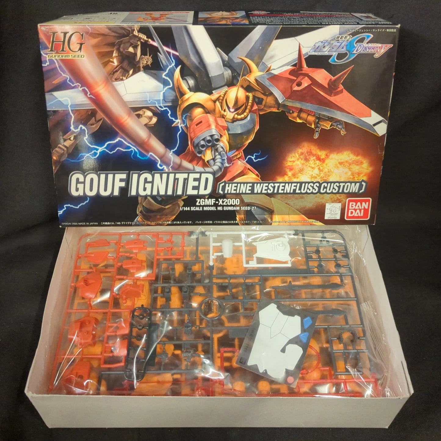 Bandai HG GUNDAM SEED 1/144 Mobile Suit Gundam Seed DESTINY GOUF Ignited(Heine Westenfluss exclusive machine) 27