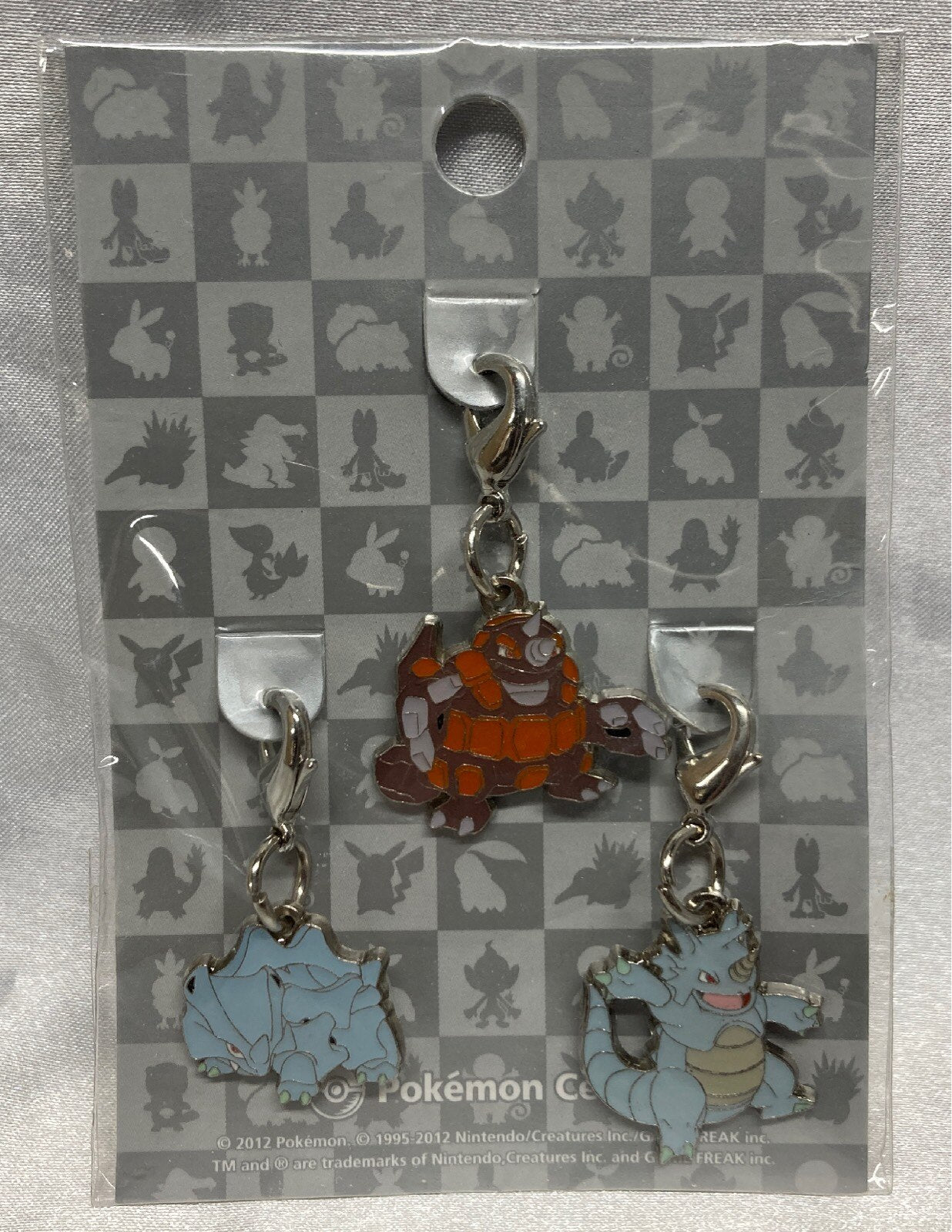 Pokemon Metal charm 111 112 464 Pocket Monsters Rhyhorn Rhydon Dodrio