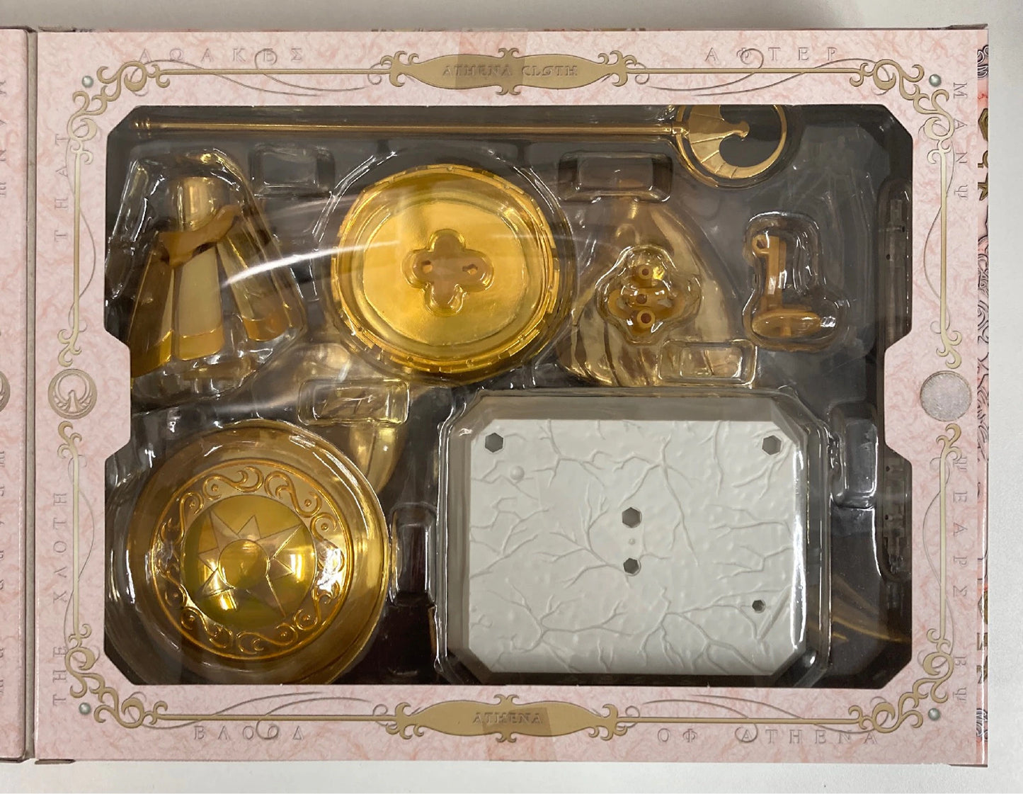 BANDAI Saint Seiya Myth Cloth Masami Kurumada Dea Atena/Saori Kido EDIZIONE COLORE ORIGINALE OCE