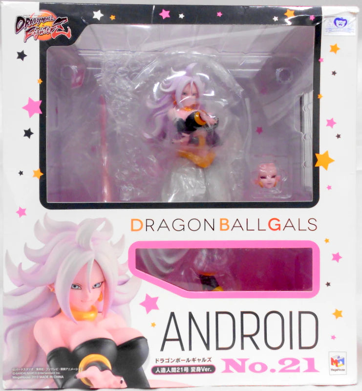 MegaHouse DRAGONBALLGALS Dragon Ball Android 21 Henshin Ver. PVC
