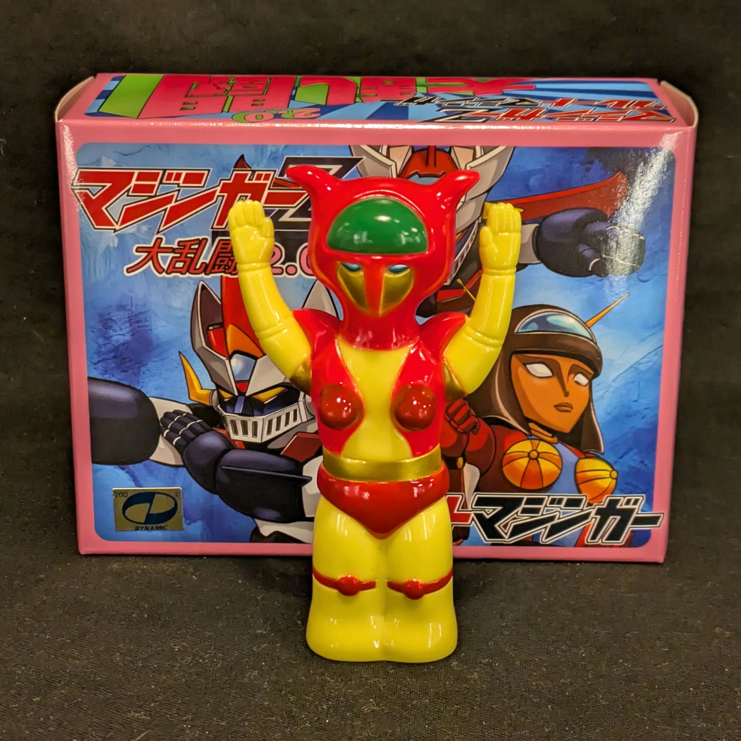 KAIJU ONE RFTERM0TOKEN Super Brawl 2.0 Aphrodite A yellow molding/Red/Fluorescent Pink