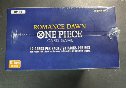 Booster pack ROMANCE DAWN (English version/first edition/blue bottom) [Unopened BOX] {-}