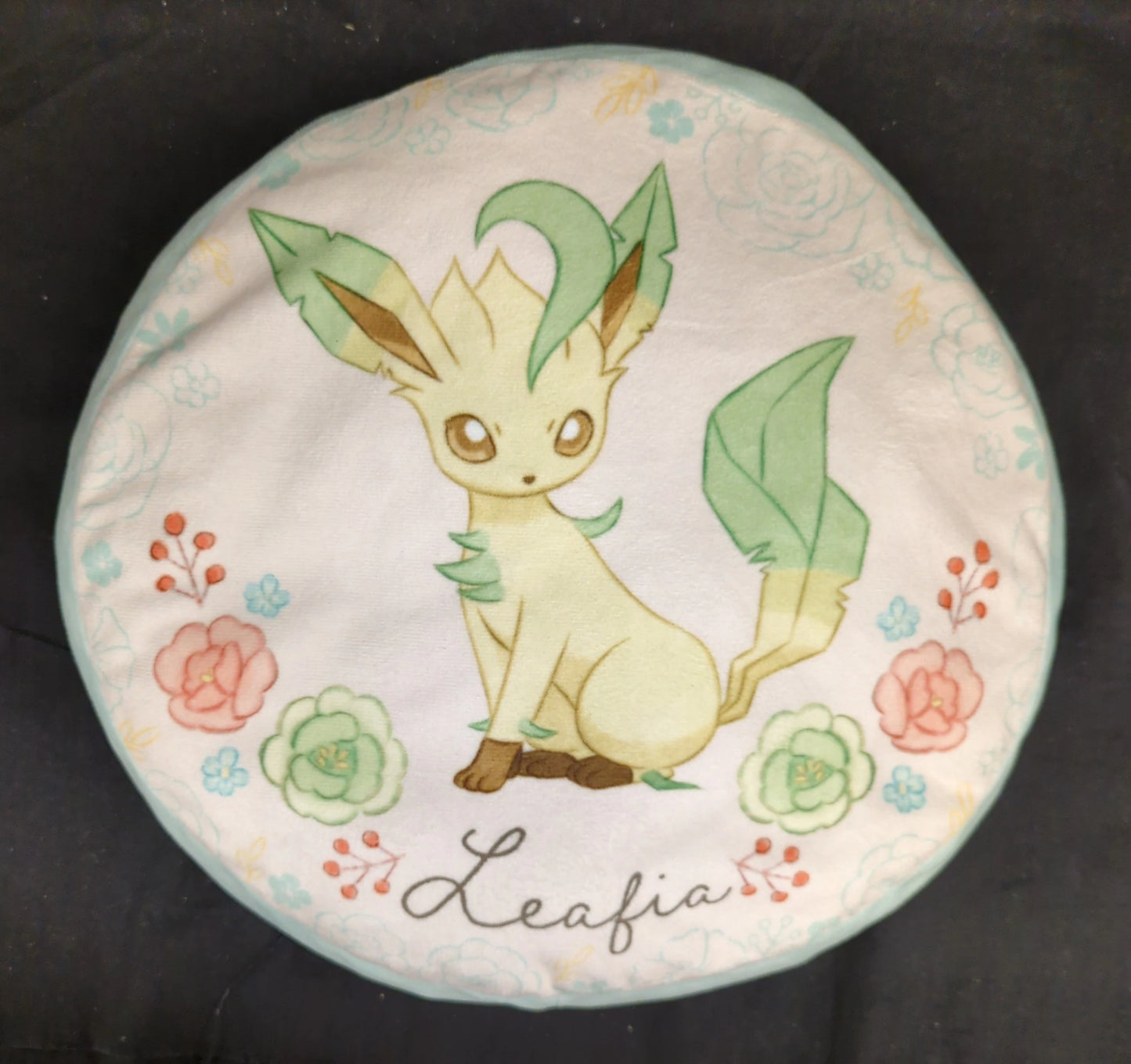 Bandai Spirits Reversible Cushion Floral Cushion vol.2 Pokemon Leafeon