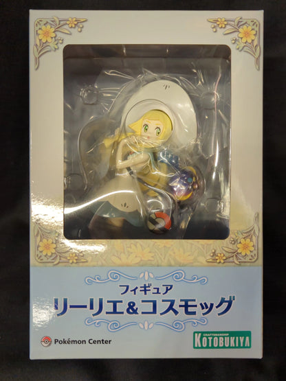 Kotobukiya Pokemon Center Exclusive Figure Lillie (Lilie) and Cosmog Resale Version