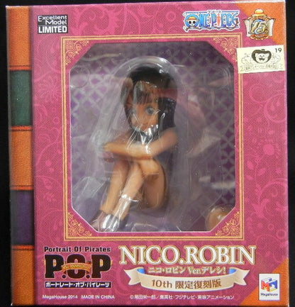 MegaHouse POP CB EX One Piece Robin Dereshi 10th Reproduction Version