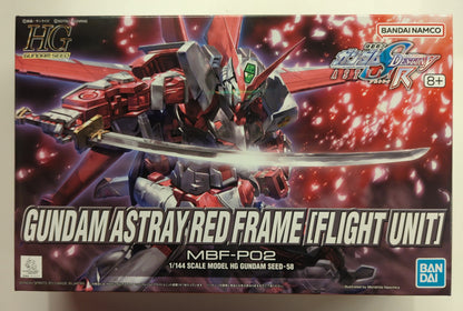 BANDAISPIRITS HG RFTERM1TOKEN SEED 1/144 RFTERM0TOKEN Version RFTERM2TOKEN Astray Red Frame Flight Unit Ausgestattet 58