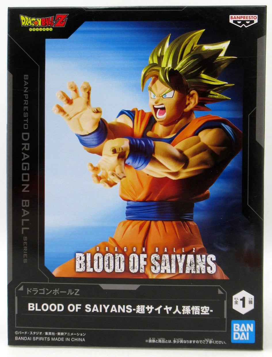 Bandai Spirits BLOOD OF SAIYANS Dragon Ball Z Super Saiyan Son Goku