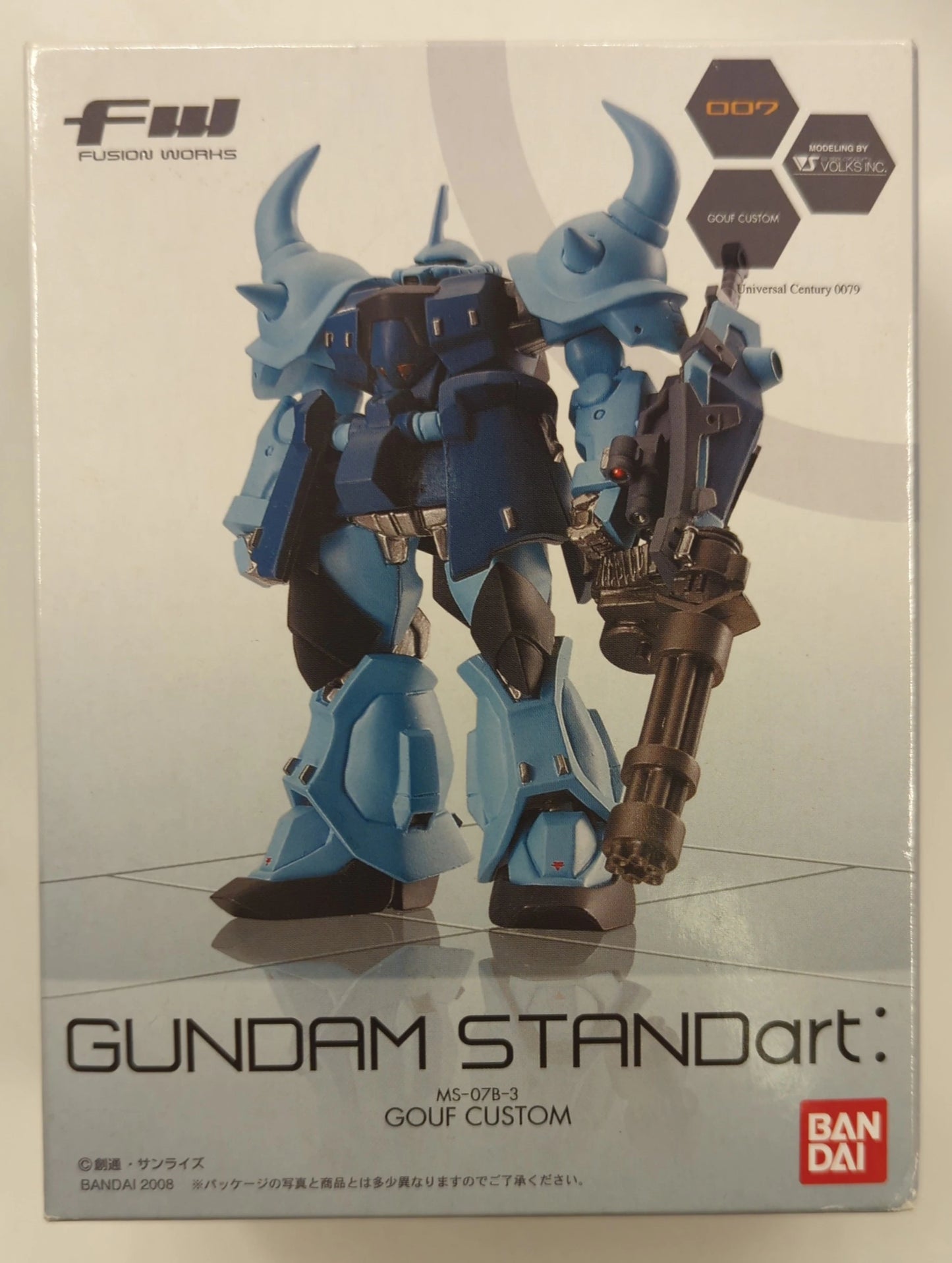 Bandai FW GUNDAM STANDart02 Mobile Suit Gundam 007 Gouf Custom 506474