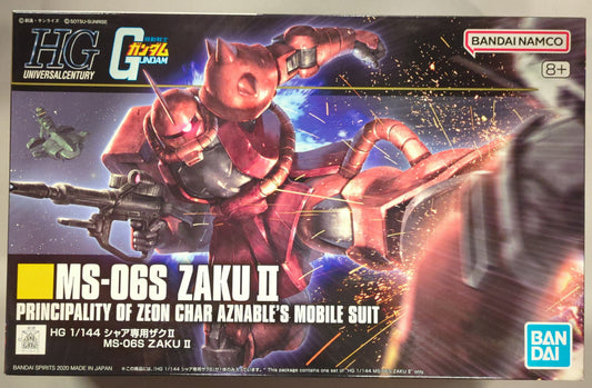 BANDAI SPIRITS HGUC 1/144 Bandai Namco version Zaku For Use With Char + notation 234