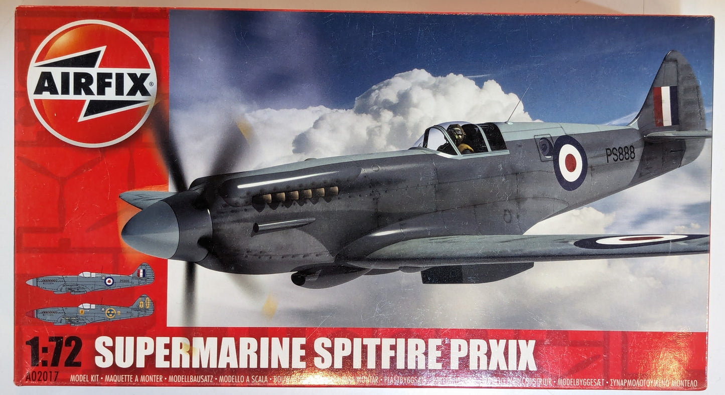 AIRFIX 1/72 SUPERMARINE SPITFIRE PRXIX