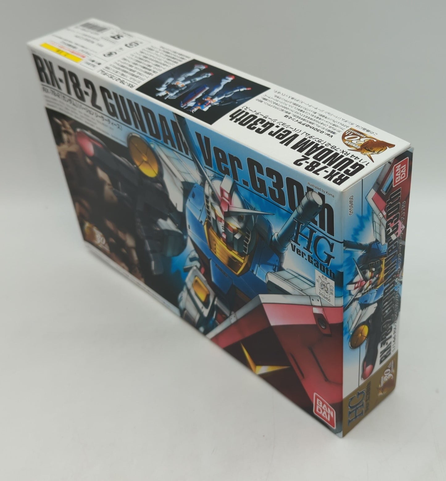 Bandai HGUC Mobile Suit Gundam RX-78-2 Gundam (Ver. G30th)