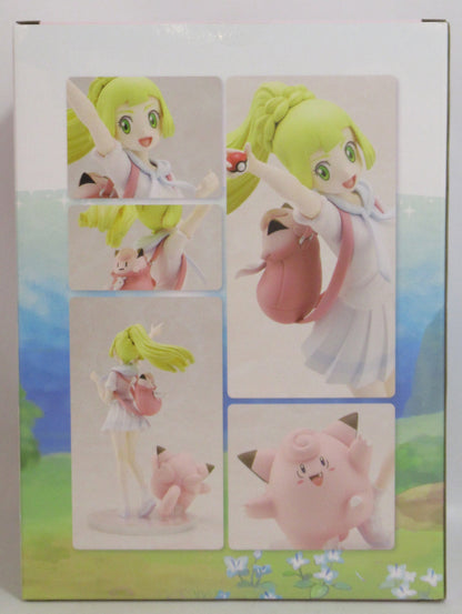 Kotobukiya Pokemon Center Exclusive Figure: Ganbare Lillie (Lilie) and Pippi Resale Edition